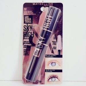 🐢2/$15 Maybelline Lash Sensational Sky High Washable Mascara Plum Twilight